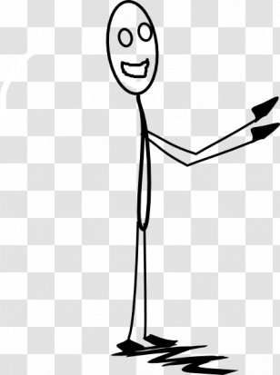 Stick Figure Animation Clip Art - Studio - Man Transparent PNG