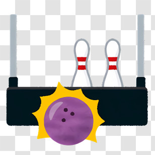 Bowling Bowling Ball Paneled Floor Pins Sunlight Transparent PNG