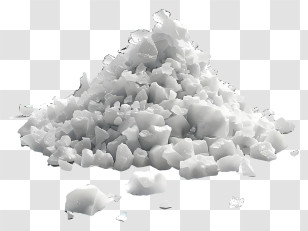 Salt - White Crystals Of Salt Transparent PNG