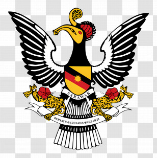 Sarawak State Logo - Sarawak State Emblem Transparent PNG
