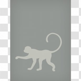 Gorilla American Express Sticker Simian Colora - Mammal Transparent PNG