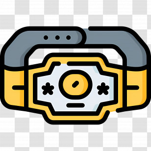 Boxing Belt - Wrestling Champion Belt Transparent PNG