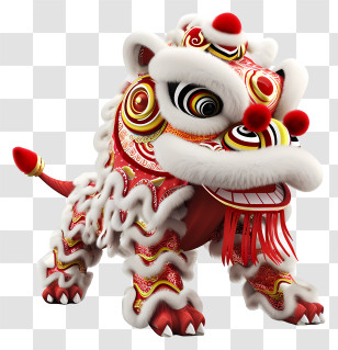 Chinese New Year - Chinese Dragon Dance Costume Transparent PNG