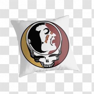 Florida State University Seminoles Deadhead Poster - Cushion - Grateful Dead Transparent PNG