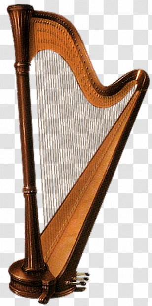 Real Harp All Musical Instruments Play - Flower Transparent PNG