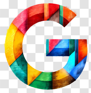 Google Logo - 3D Colorful Letter G Illustration Transparent PNG