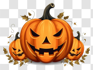 Pumpkin Carving - Carved Pumpkins For Halloween Transparent PNG