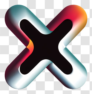 X Logo - Abstract X Symbol Transparent PNG