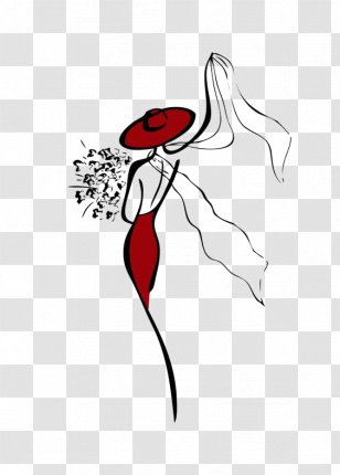Drawing Painting Work Of Art Painter - Watercolor - Line Woman Transparent PNG