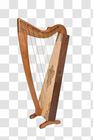 Harp Iranian Musical Instruments String Instrument Oud - Silhouette Transparent PNG