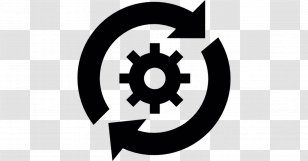 Tenor Industry User - Symbol - Black And White Transparent PNG