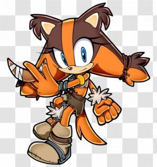 Sticks The Badger Sonic Hedgehog Boom Amy Rose Knuckles Echidna - Fanart Transparent PNG