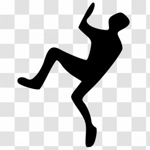 Silhouette Logo Finger Thumb Athletic Dance Move Transparent PNG