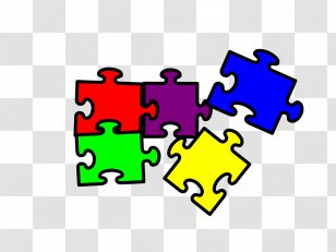 Jigsaw Puzzles Clip Art - Autism Puzzle Transparent PNG