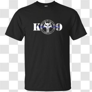T-shirt Clothing Hoodie Sleeve - Crew Neck - Police Dog Transparent PNG