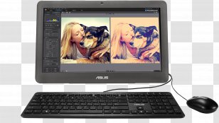 Asus Eee Pad Transformer Desktop Computers Celeron All-in-One - Gadget - Computer Transparent PNG