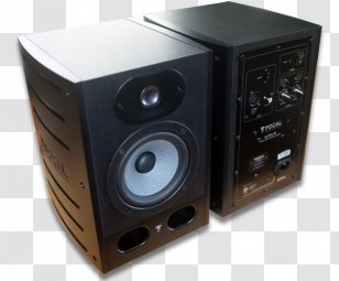 Computer Speakers Digital Audio Studio Monitor Loudspeaker Sound - Speaker - Microphone Transparent PNG