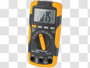 Digital Multimeter Electronics Electric Potential Difference Data - Dmt Transparent PNG