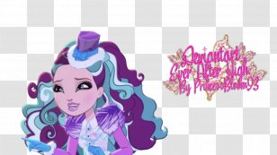 Epic Winter: Ice Castle Quest Ever After High Desktop Wallpaper The Mad Hatter - Drawing - Purple Transparent PNG