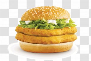 McChicken Chicken Sandwich Hamburger Buffalo Wing Whopper - Salmon Burger - King Transparent PNG