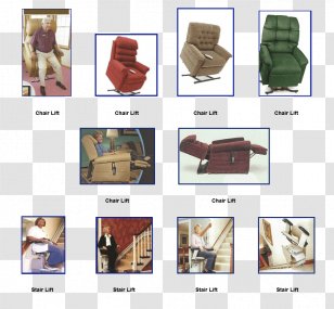 Lift Chair Stairlift Elevator Recliner - Flooring Transparent PNG