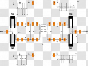 Electronics Schematic Audio Power Amplifier Electronic Circuit - Ldmos Transparent PNG