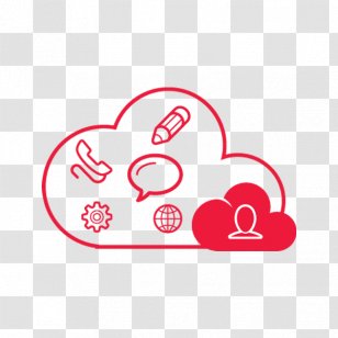 Cloud Computing Information Technology Brand Service Painting - Quality Transparent PNG