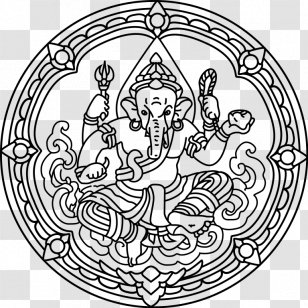 Silpakorn University Ganesha Fine Arts Department Sangha Seals Of The Provinces Thailand - Head Transparent PNG