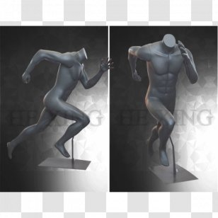 Sport Mannequin Classical Sculpture Badminton - Mannequins Transparent PNG