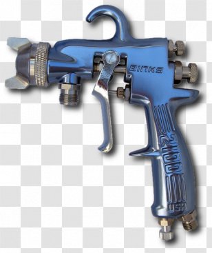 Spray Painting Firearm Air Gun Tool - Pistola De Pintura - Paint Transparent PNG