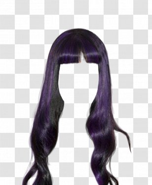 Wig - Violet - Inkigayo Transparent PNG