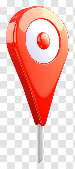 Location Symbol - Red Location Pin Icon Illustration Transparent PNG