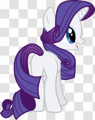 Pony Rarity Clip Art - Heart - Mlp Transparent PNG