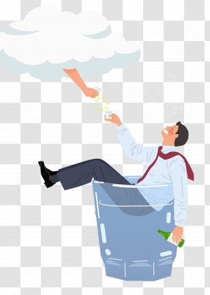 Drunken Man - Pattern - Flagon Transparent PNG