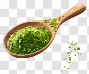 Matcha Powder - Ground Matcha Green Tea Powder Transparent PNG