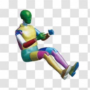 Car Crash Test Dummy Tencent QQ Three-dimensional Space - Drawing - Sitting Man Transparent PNG