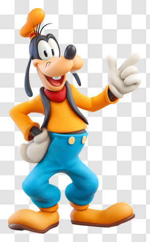 Disney Goofy - Goofy Cartoon Dog Character Transparent PNG