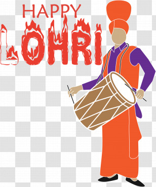 Happy Lohri Transparent PNG