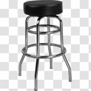 Bar Stool Table Seat Swivel - Square Transparent PNG