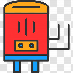 Water Heater - Red Electric Water Heater Transparent PNG