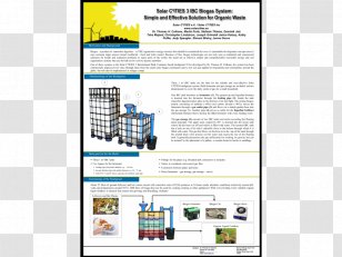 Septic Tank Intermediate Bulk Container Anaerobic Digestion Building Architectural Engineering - Advertising - Egret Solar Poster Design Transparent PNG
