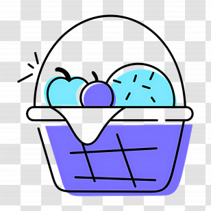 Food Gift Baskets - Fruit Basket Transparent PNG