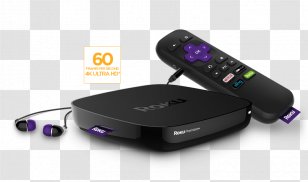 Roku Premiere+ Digital Media Player 4K Resolution - 4k Transparent PNG