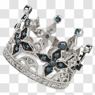 Crown Engagement Ring Wedding Jewellery - Gemstone Transparent PNG