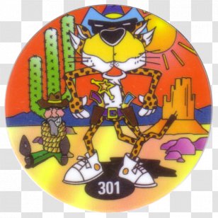 Milk Caps Chester Cheetah 24 Game - Yellow - Cheetos Transparent PNG