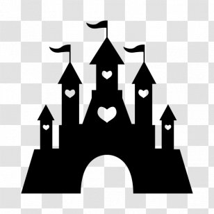 Castle Silhouette - Drawing Transparent PNG