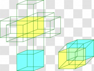 The Fourth Dimension Four-dimensional Space Tesseract Hypercube Three-dimensional - Area - Dimensional Transparent PNG