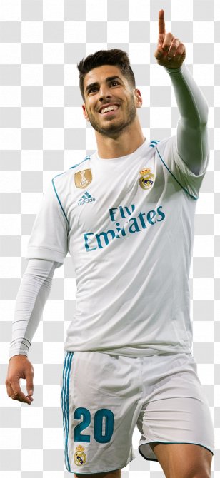 Marco Asensio Real Madrid C.F. RCD Espanyol Jersey Football Player Transparent PNG