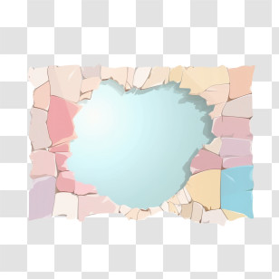 Torn Paper - Torn Stone Wall Effect Illustration Transparent PNG