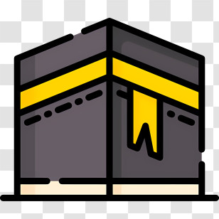 Kaaba - Kaaba Icon In Flat Cartoon Style Transparent PNG